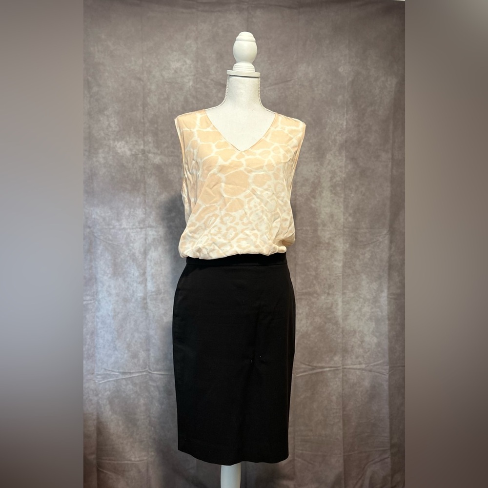 Equipment silk sleeveless blouse